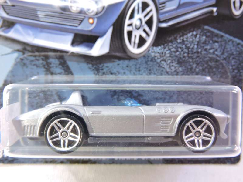Hot Wheels CHEVY CHEVROLET Corvette Grand Sport ( Silver )  Fast & Furious Long Card 5/5