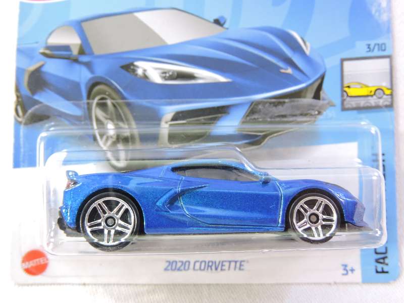 Hot Wheels CHEVY CHEVROLET Corvette ( Blue )