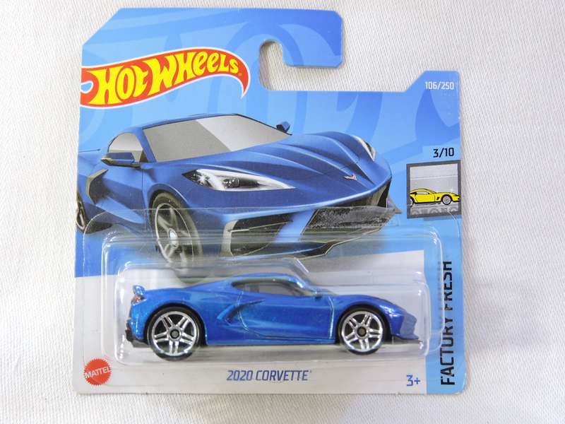 Hot Wheels CHEVY CHEVROLET Corvette ( Blue )