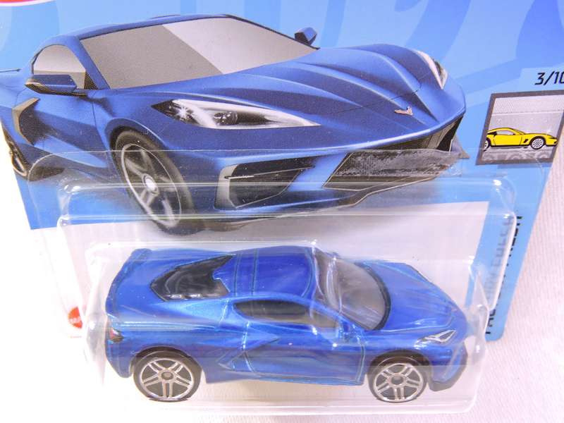 Hot Wheels CHEVY CHEVROLET Corvette ( Blue )