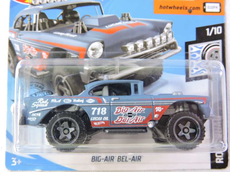 Hot Wheels CHEVY CHEVROLET Big-Air Bel-Air ( Grey #718 )