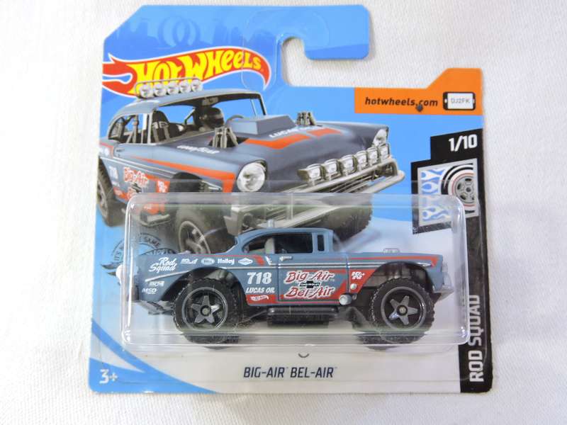 Hot Wheels CHEVY CHEVROLET Big-Air Bel-Air ( Grey #718 )