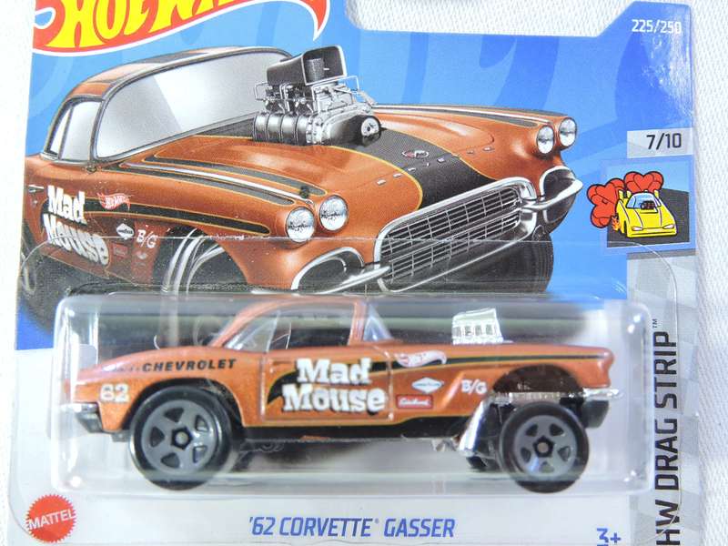 Hot Wheels CHEVY CHEVROLET Gasser ( Bronze - Mad Mouse )