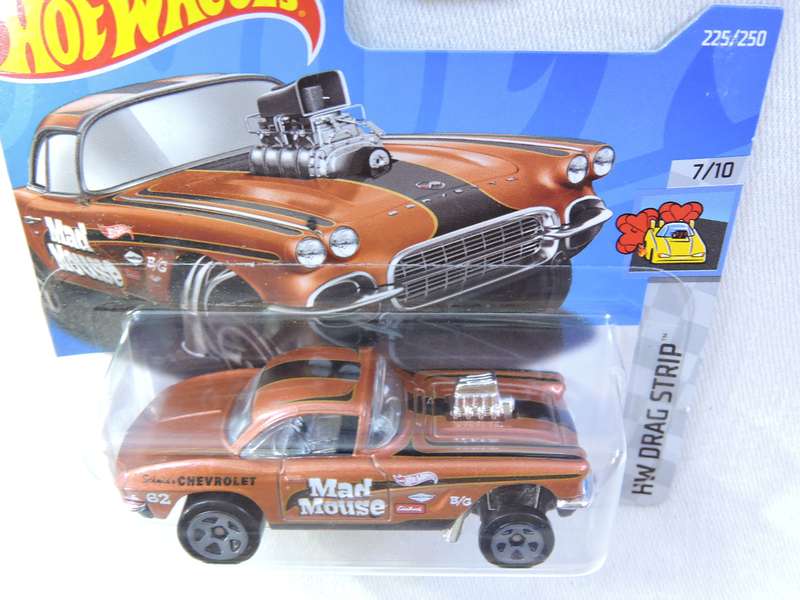 Hot Wheels CHEVY CHEVROLET Gasser ( Bronze - Mad Mouse )