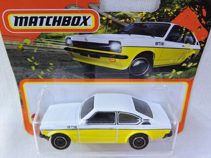 Matchbox OPEL KADETT C GT/E ( Yellow/white )  Like Hot Wheels