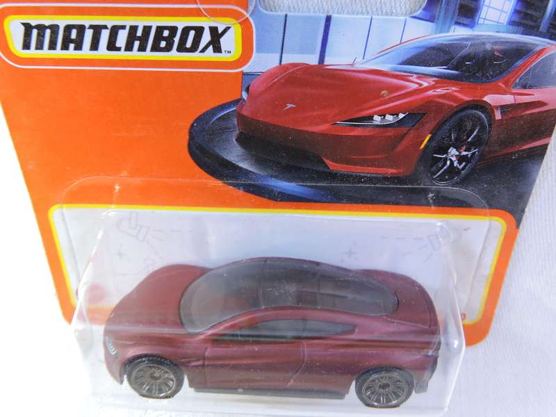 Matchbox TESLA ROADSTER ( Red )  Like Hot Wheels