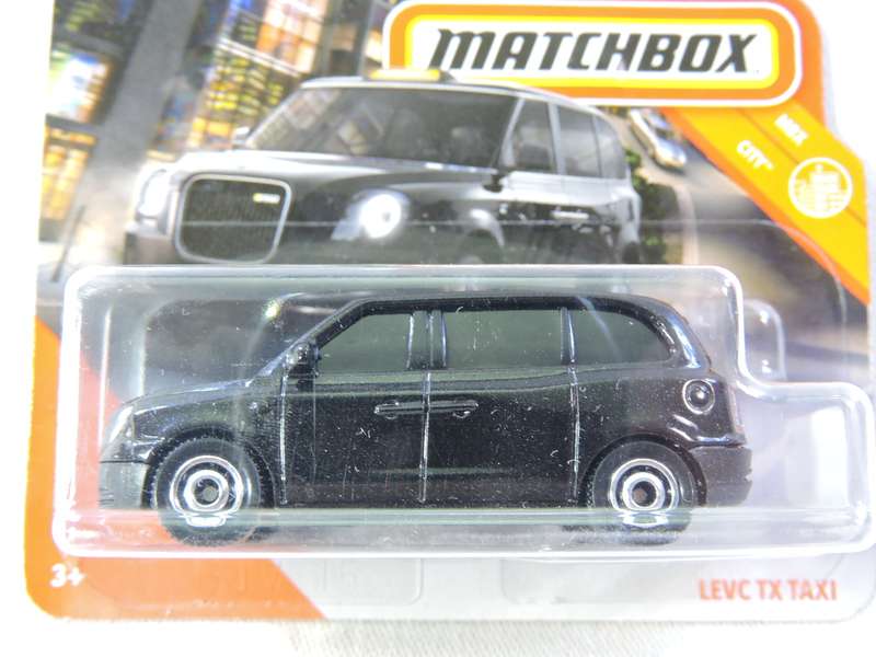 Matchbox LEVC TX TAXI ( Black )  Like Hot Wheels
