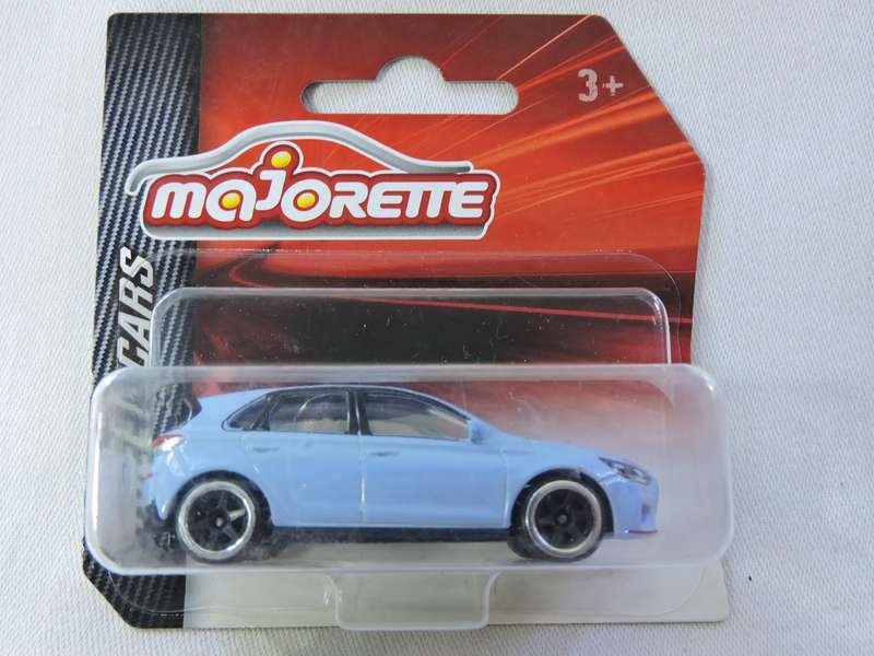 Majorette HYUNDAI i30 N ( Light Blue )  Like Hot Wheels