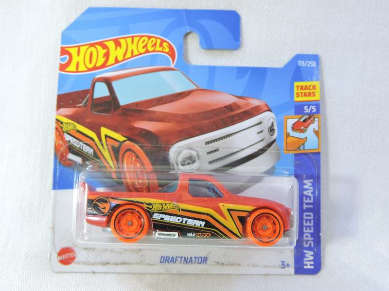 Hot Wheels TREASURE HUNT  DRAFTNATOR Pickup Bakkie ( Orange )