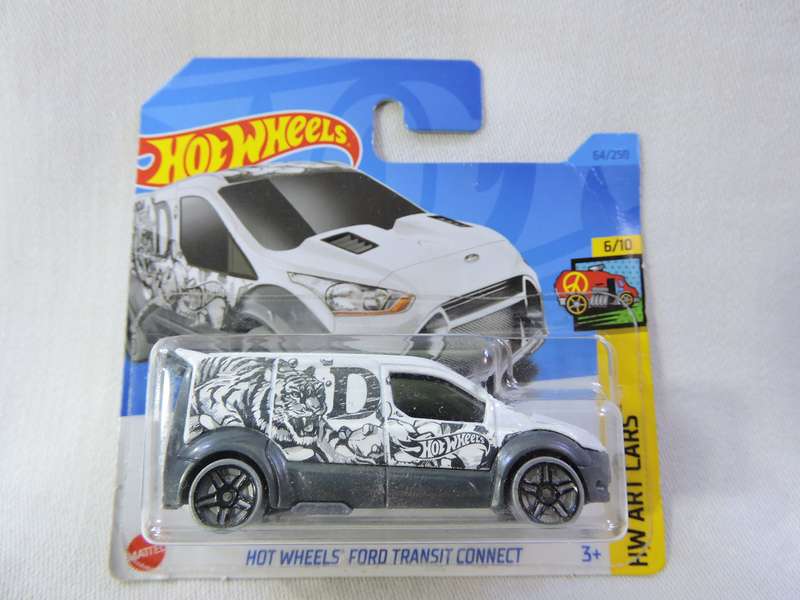 Hot Wheels FORD Transit Connect ( White )