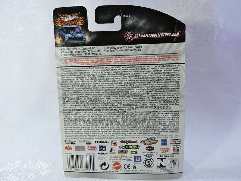 Hot Wheels Chevy Chevrolet Vega F/C Time Traveler Drag Strip Demons