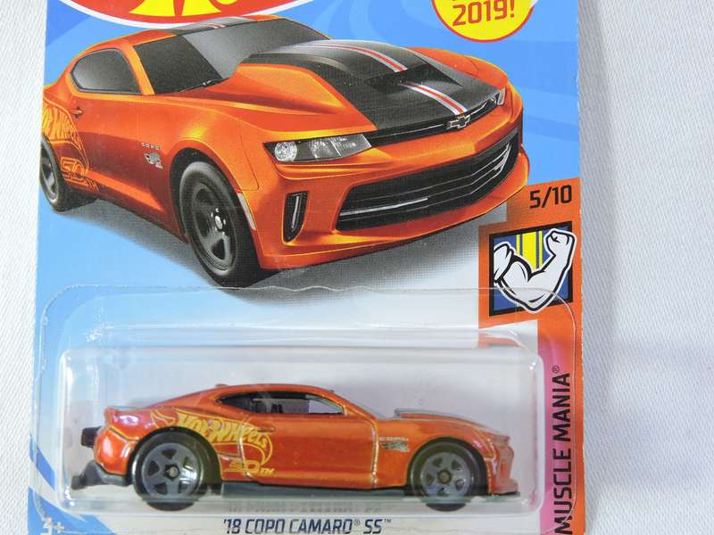 Hot Wheels CHEVY CHEVROLET Copo Camaro SS ( Bronze ) Long Card