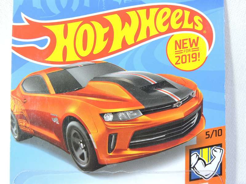 Hot Wheels CHEVY CHEVROLET Copo Camaro SS ( Bronze ) Long Card