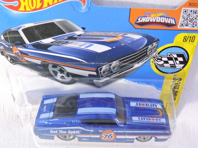Hot Wheels FORD TORINO TALLADEGA ( Blue #76 )