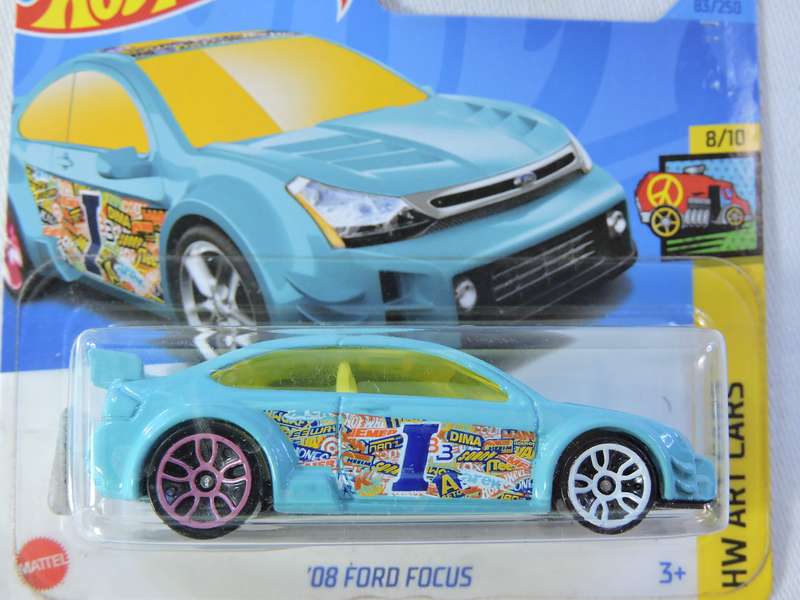 Hot Wheels FORD FOCUS  ( Blue #1  )