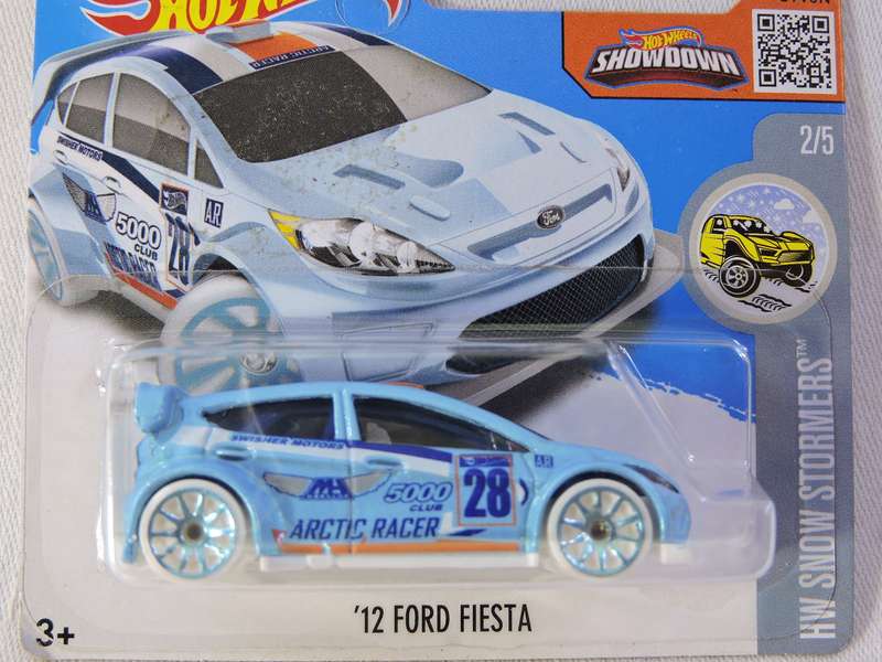 Hot Wheels FORD FIESTA ( Blue #28  )
