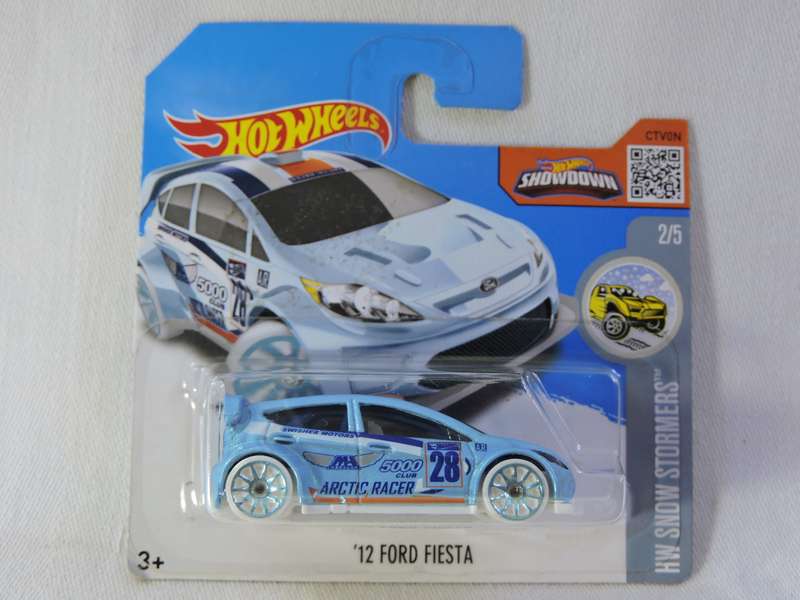 Hot Wheels FORD FIESTA ( Blue #28  )
