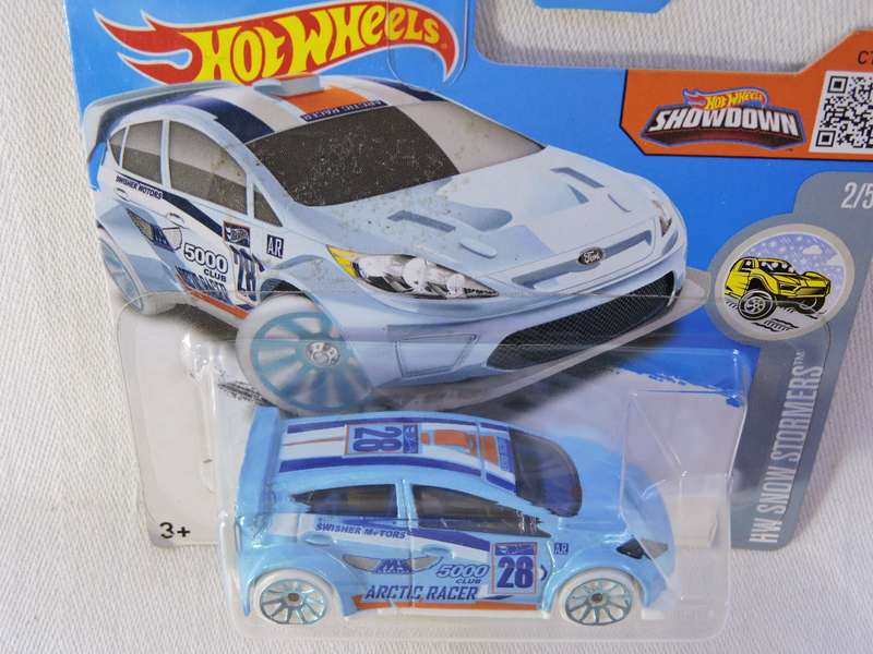 Hot Wheels FORD FIESTA ( Blue #28  )