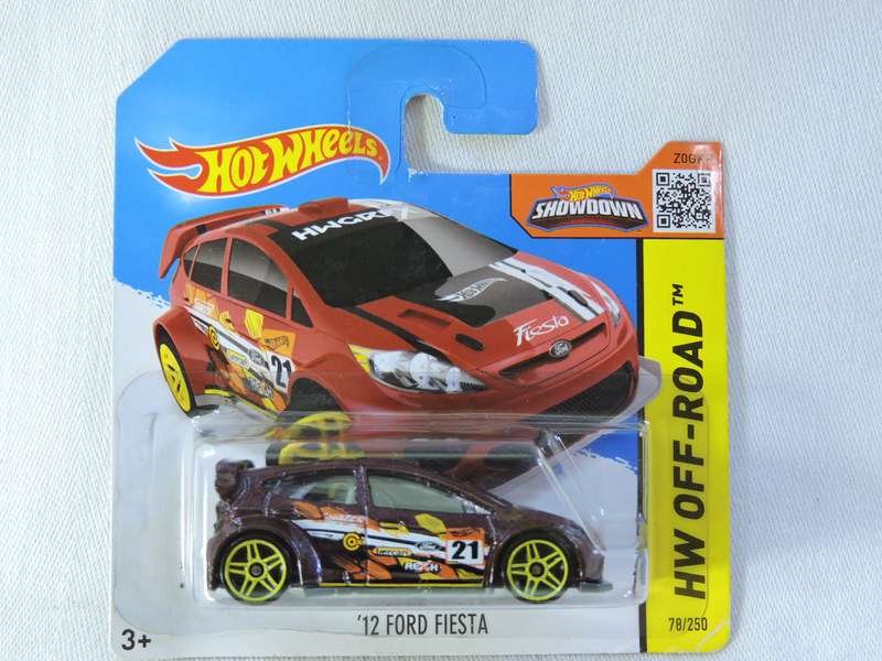 Hot Wheels FORD FIESTA ( Plum #21  )