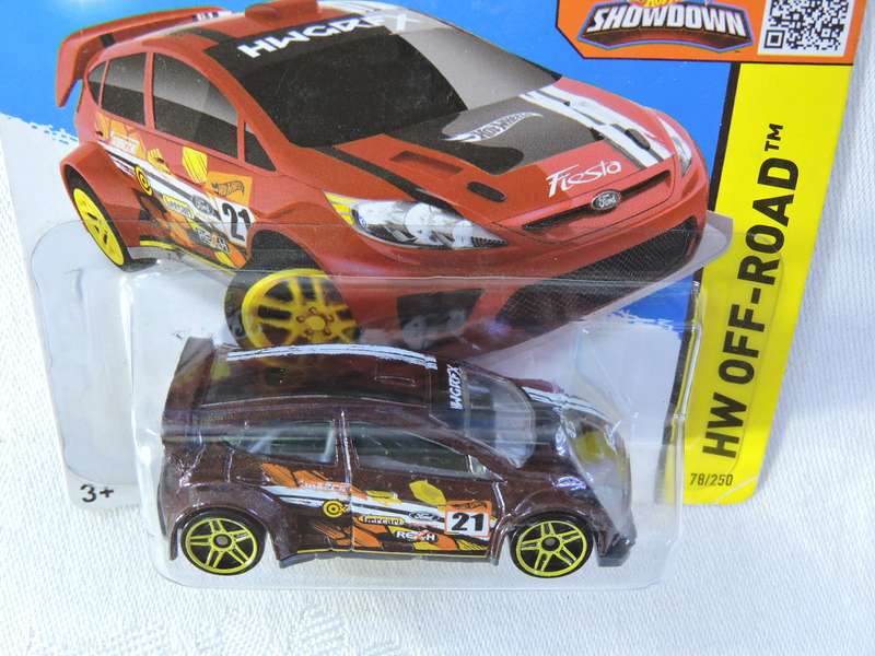 Hot Wheels FORD FIESTA ( Plum #21  )