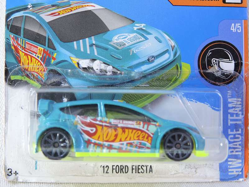 Hot Wheels FORD FIESTA ( Blue HW  )