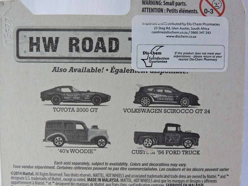 Hot Wheels FORD 40's Woodie ( HW Road Trippin ) Long Card 20/21 Full Metal
