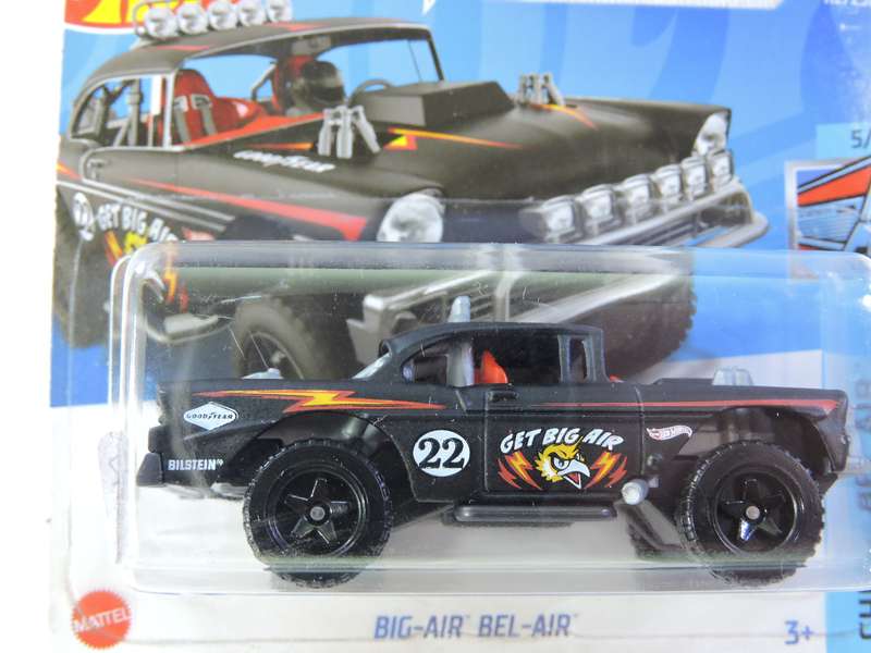 Hot Wheels CHEVY CHEVROLET Big-Air Bel-Air ( Black #22 )