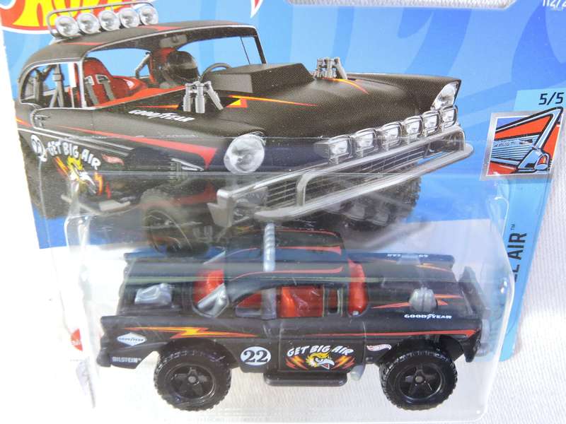 Hot Wheels CHEVY CHEVROLET Big-Air Bel-Air ( Black #22 )