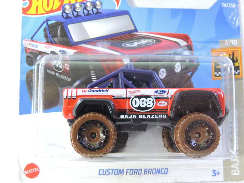 Hot Wheels FORD BRONCO ( Red #068 )