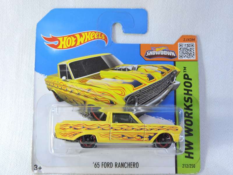 Hot Wheels FORD Ranchero Pickup Bakkie ( Yellow with flames )