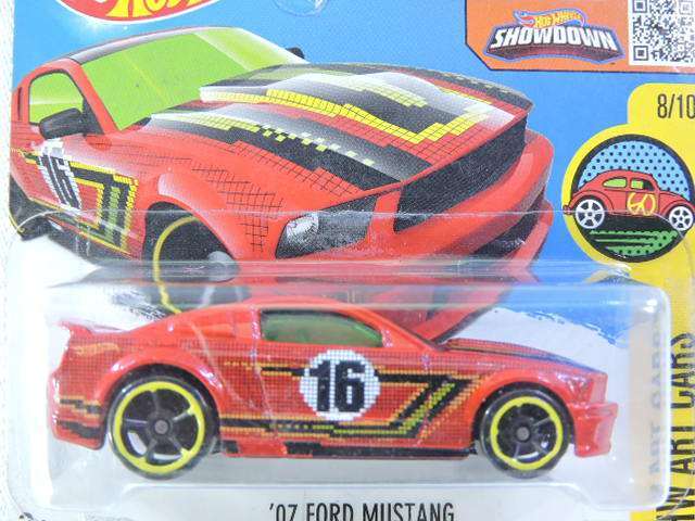 Hot Wheels FORD Mustang ( Red #16 )