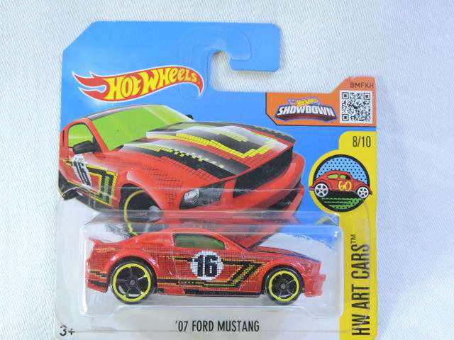 Hot Wheels FORD Mustang ( Red #16 )