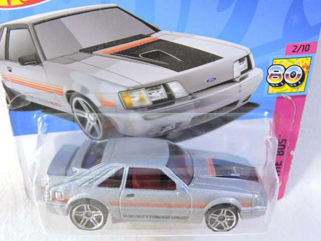 Hot Wheels FORD Mustang SVO ( Silver )