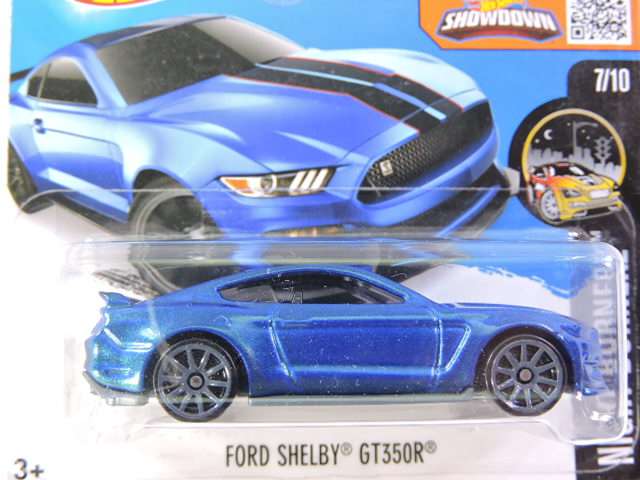 Hot Wheels FORD Mustang Shelby GT350R ( Blue )