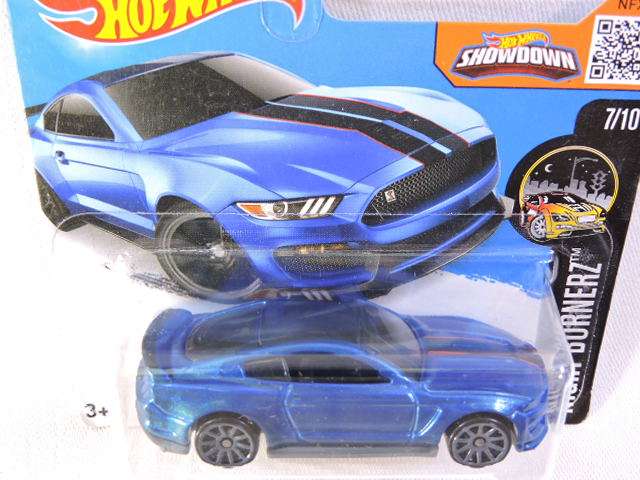 Hot Wheels FORD Mustang Shelby GT350R ( Blue )