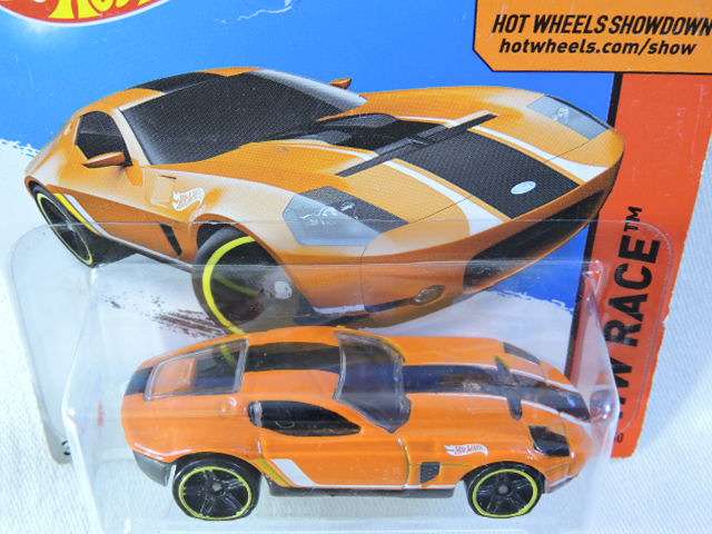 Hot Wheels FORD Mustang Shelby GR-1 Concept ( Orange )
