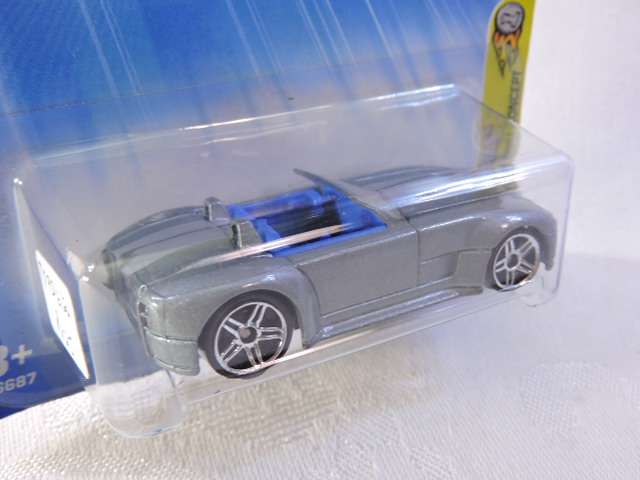Hot Wheels FORD Shelby Shelby Cobra Concept ( Silver ) Like Mustang Long Card