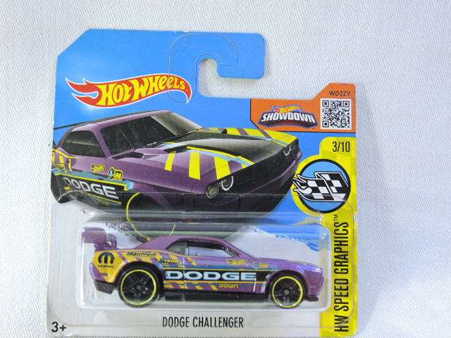 Hot Wheels DODGE Challenger  ( Purple )