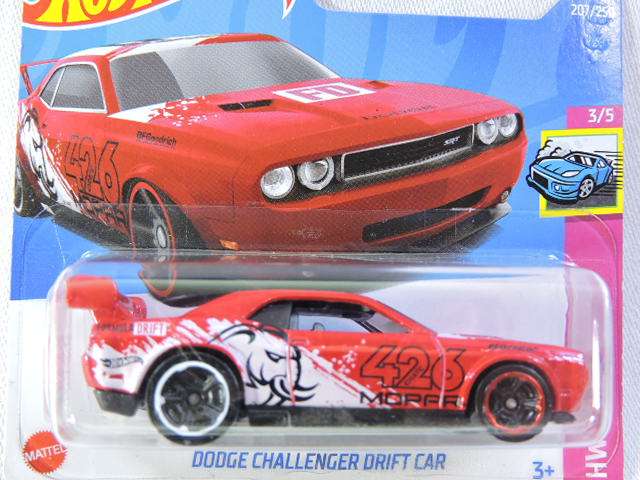 Hot Wheels DODGE Challenger Drift Car ( Red #426 )