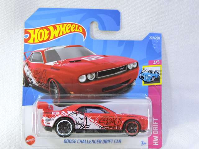 Hot Wheels DODGE Challenger Drift Car ( Red #426 )