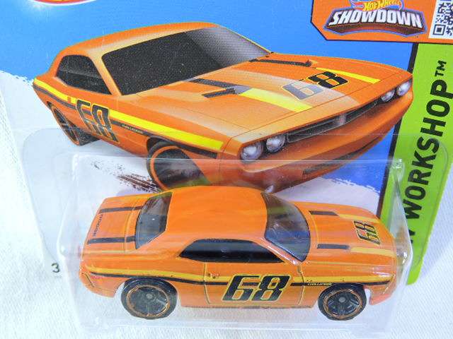 Hot Wheels DODGE Challenger Drift Concept ( Orange #68 )