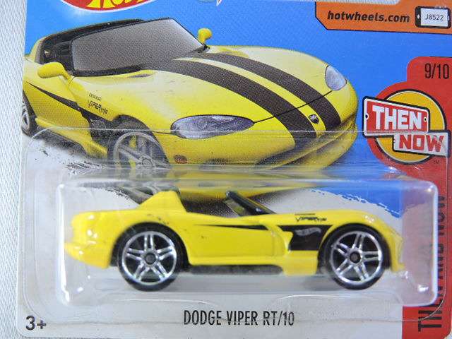 Hot Wheels DODGE VIPER RT/1O ( Yellow Black stripe  )