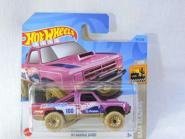 Hot Wheels DODGE D100 Pick up Bakkie ( Pink )  Like Ford