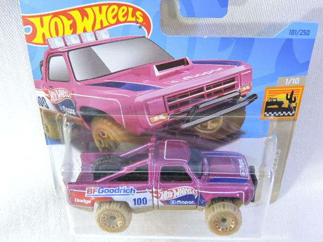 Hot Wheels DODGE D100 Pick up Bakkie ( Pink )  Like Ford