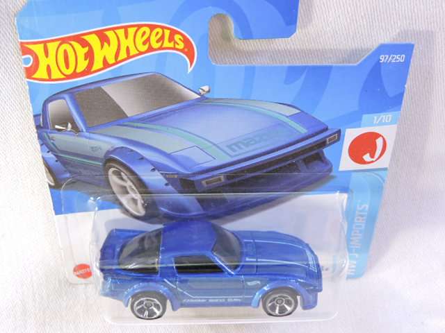 Hot Wheels MAZDA RX-7 ( Dark Blue G Reddy )
