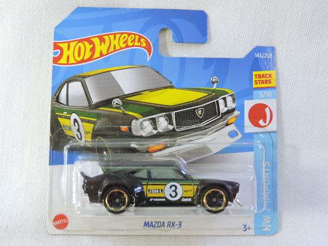 Hot Wheels MAZDA RX-3 ( Black #3 )