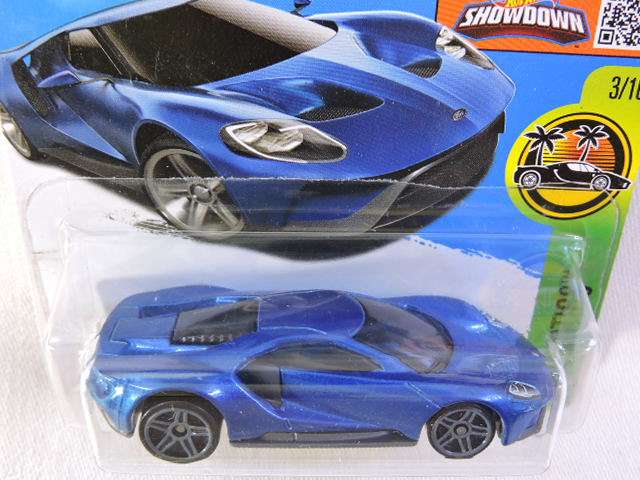 Hot Wheels FORD GT ( Blue )