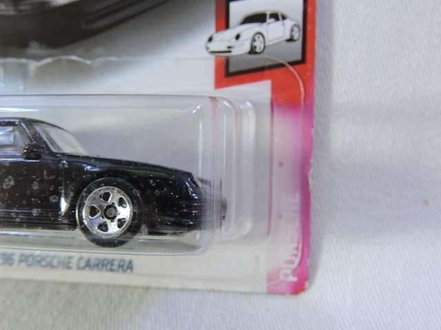 Hot Wheels PORSCHE Carrera ( Black ) Long Card