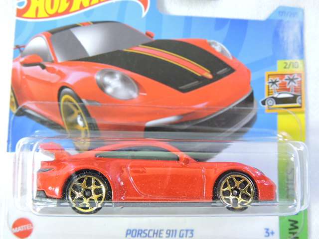 Hot Wheels PORSCHE 911 GT3 ( Red )