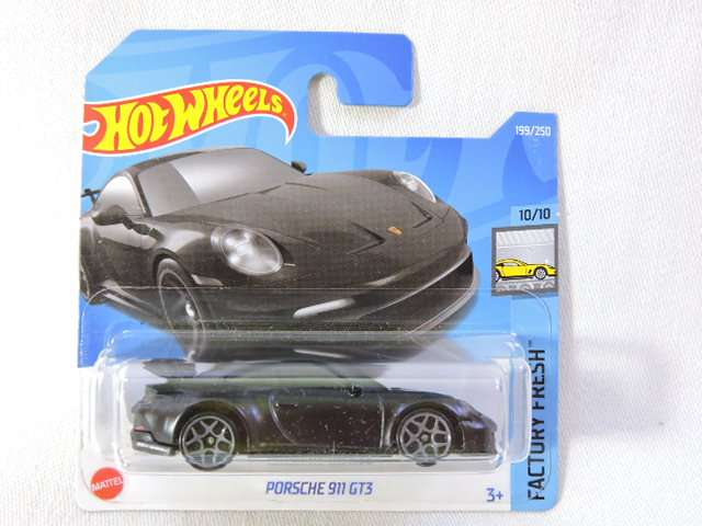 Hot Wheels PORSCHE 911 GT3  ( Black )